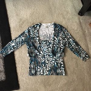 Cache Cardigan & Tube Top Set Size Small/Medium